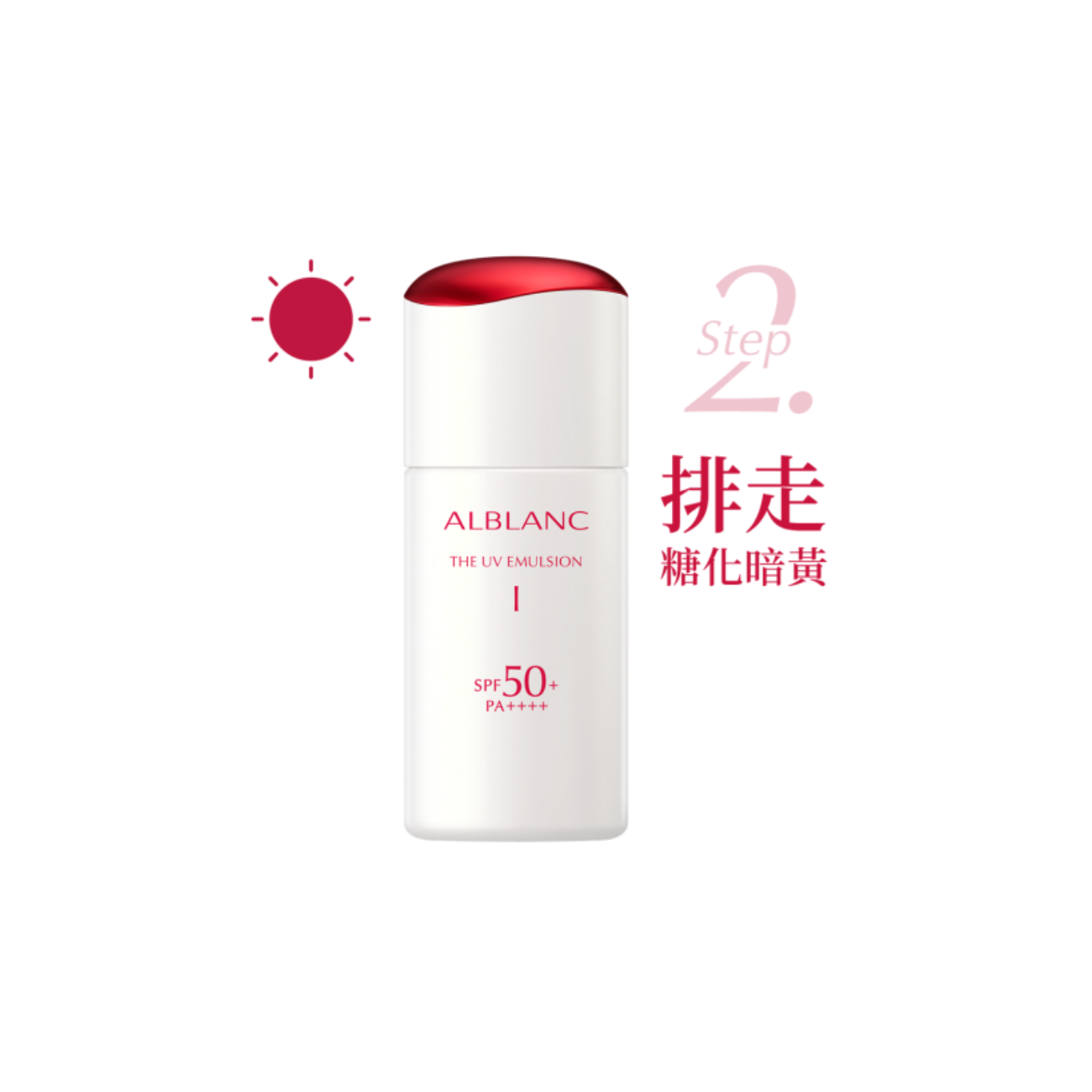 SOFINA 潤白美肌防曬乳液 SPF50+ PA++++ (I．II．III．IV)