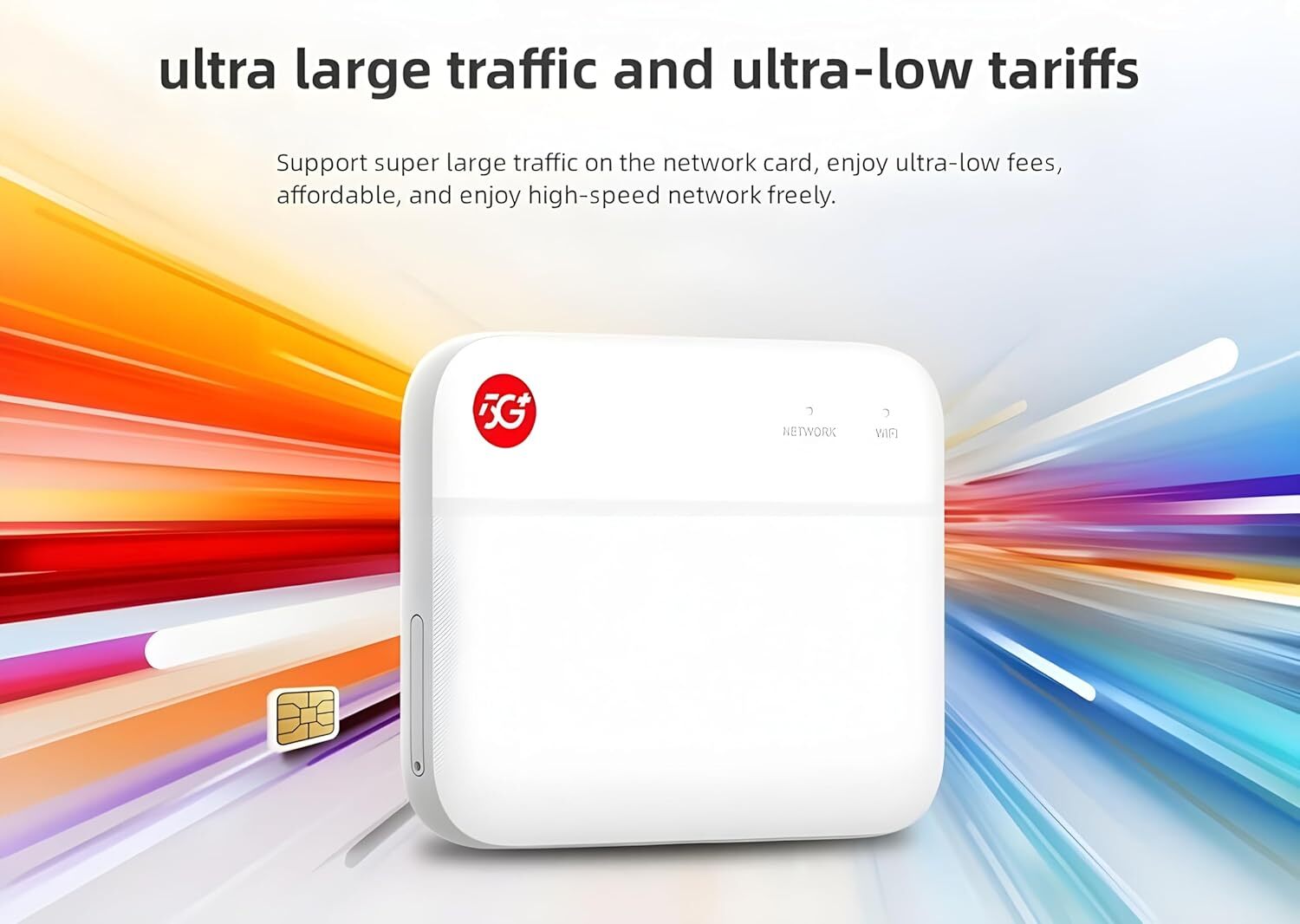 ZTE 中興 F50 5G Sub-6 SIM CPE Wifi 5 便攜式路由器