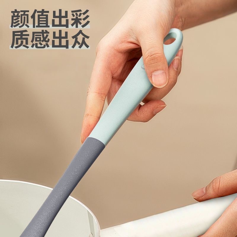 预购 食品级家用铲子汤勺漏勺不粘锅专用硅胶炒菜锅铲耐高温厨具套装 3件套