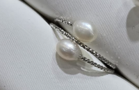 [B] GEMZ & CO OYP RING WHITE PEARL 260113110562 5-6MM , P81 (P81)
