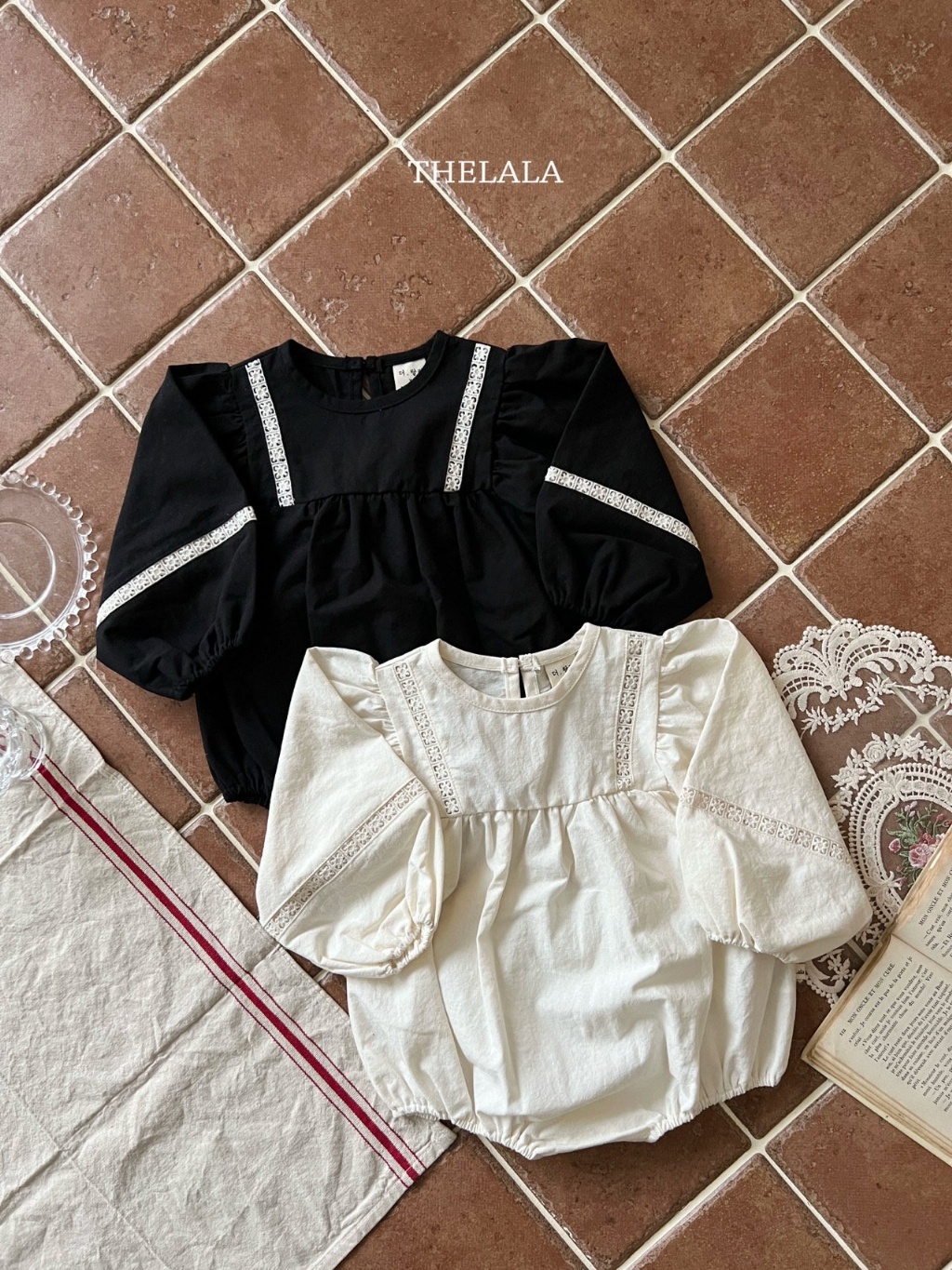 正韓春lalla 嫩嬰精緻小花包屁衣