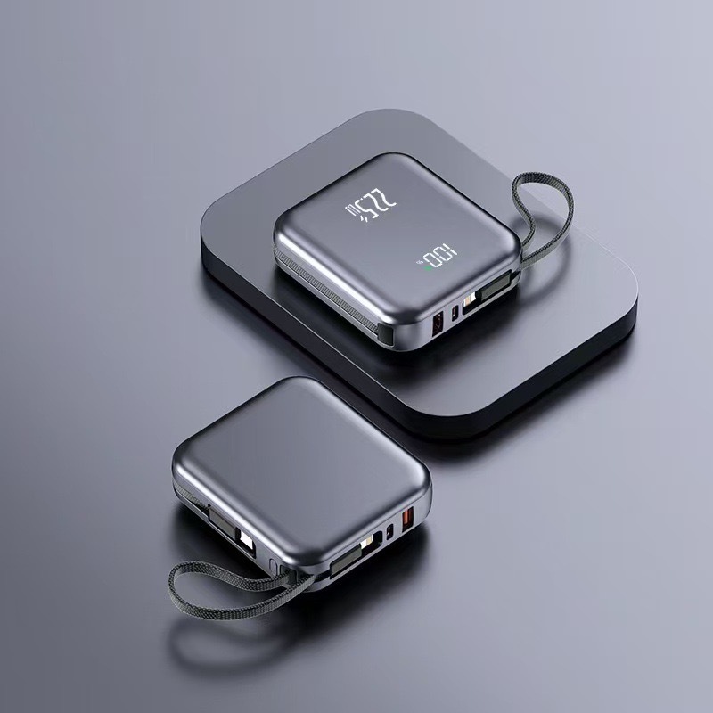 22.5W自帶雙線快充行動電源10000mAh