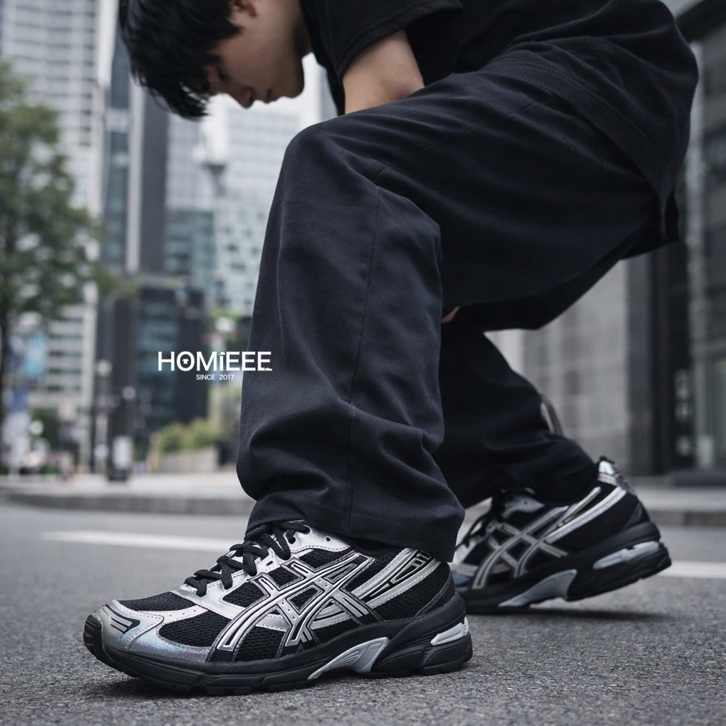 Asics GEL-1130 Holiday Pack 復古 休閒鞋 黑銀 [1203A997-001]