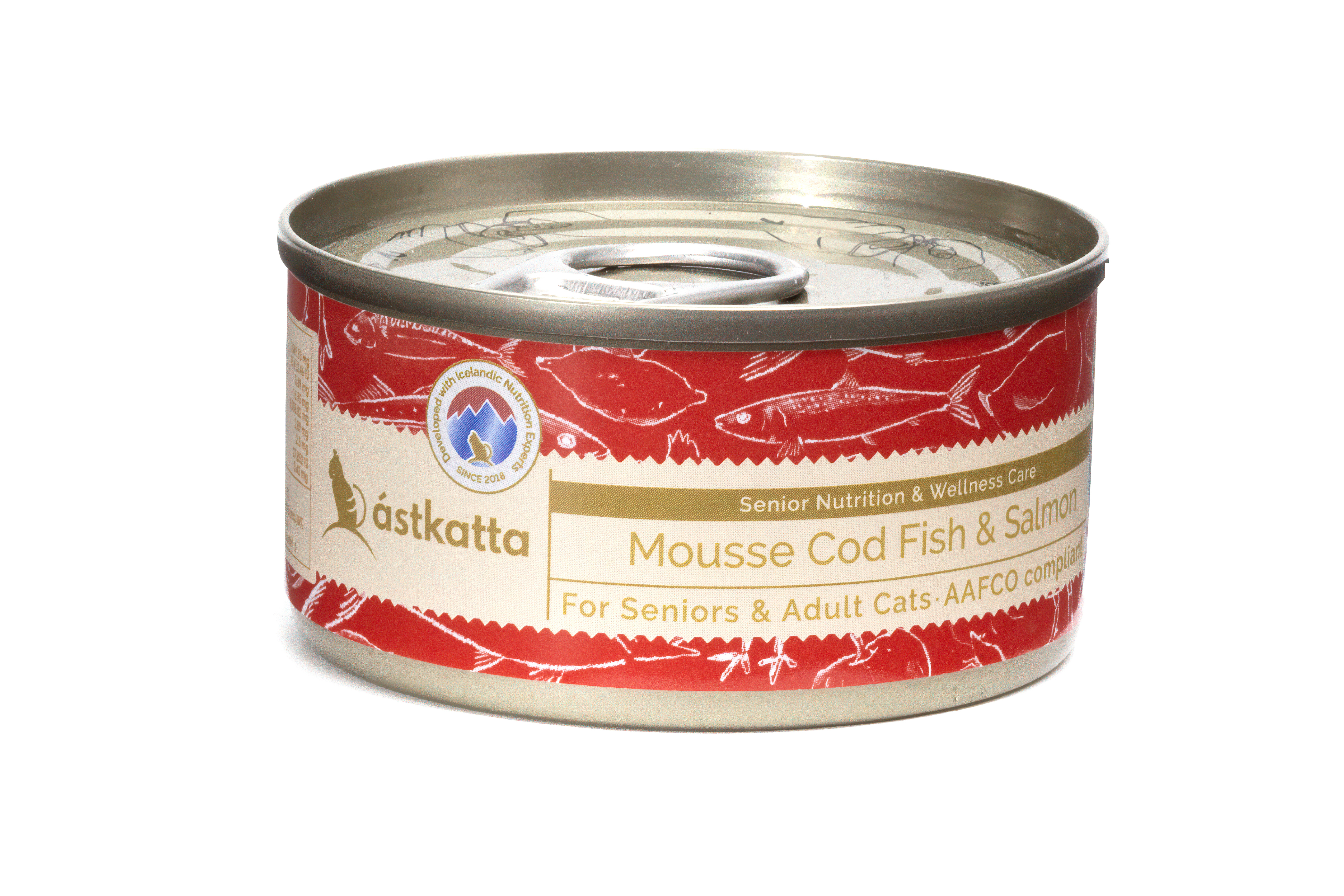 慕絲貓主食罐-鱈魚+三文魚(老貓+成貓)(80g)