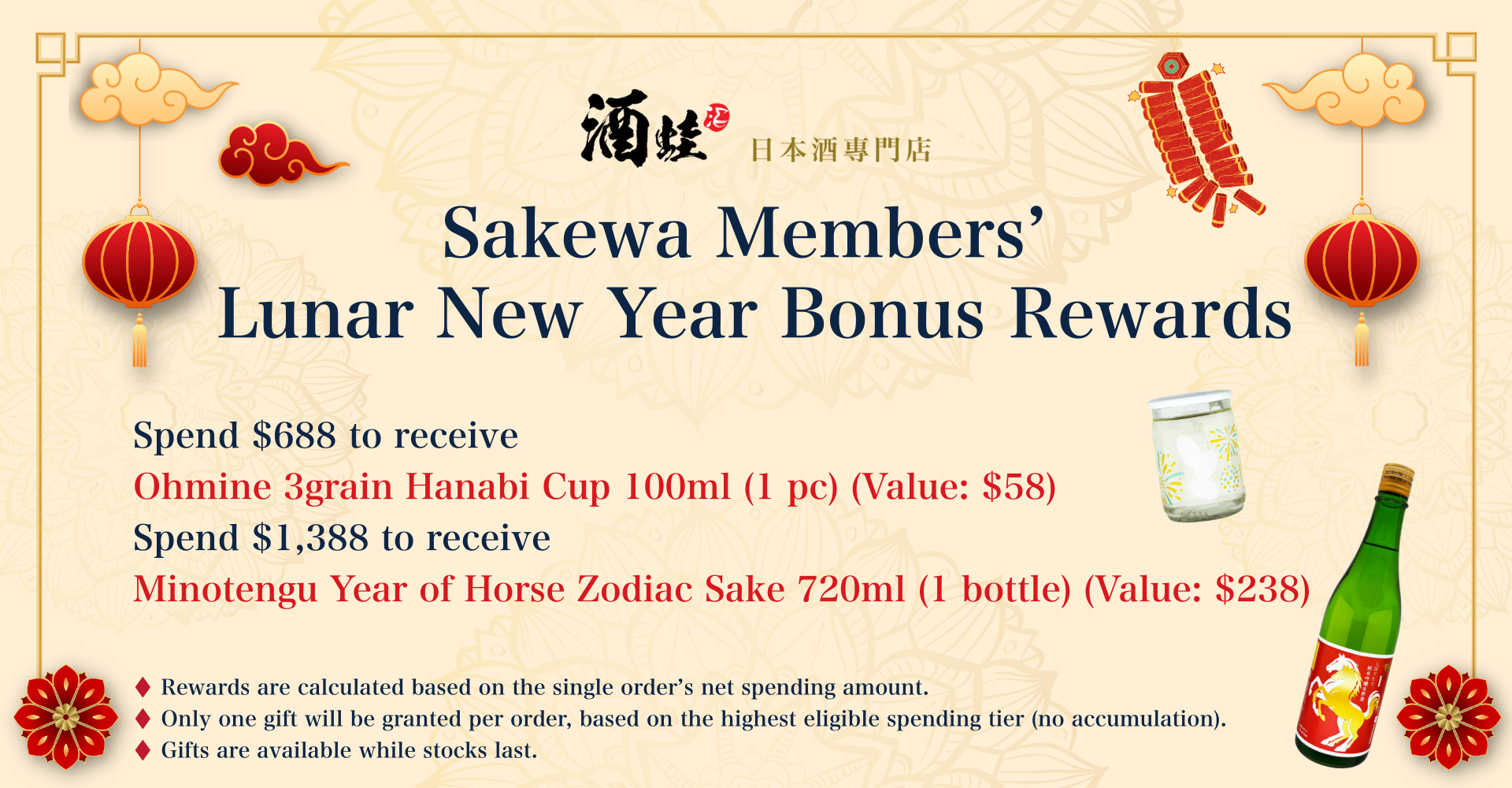Sakewa Members’ Lunar New Year Bonus Rewards