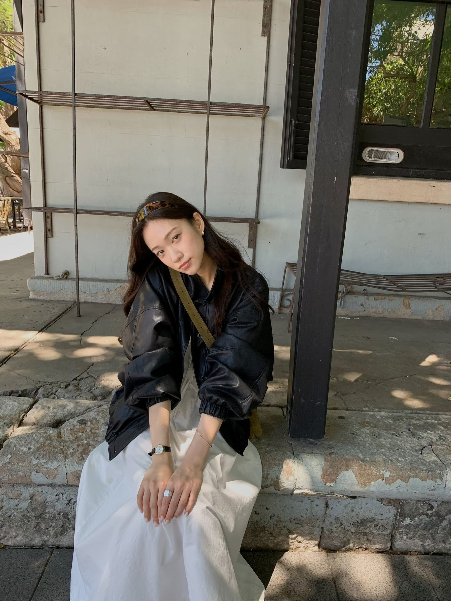 Nua faux leather jacket