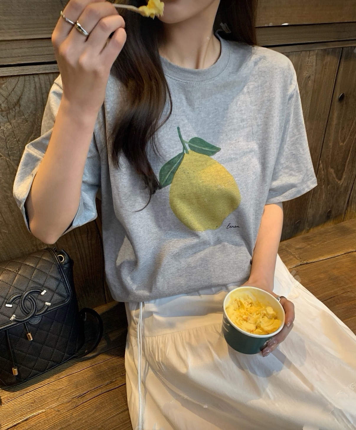 Lemon graphic tee