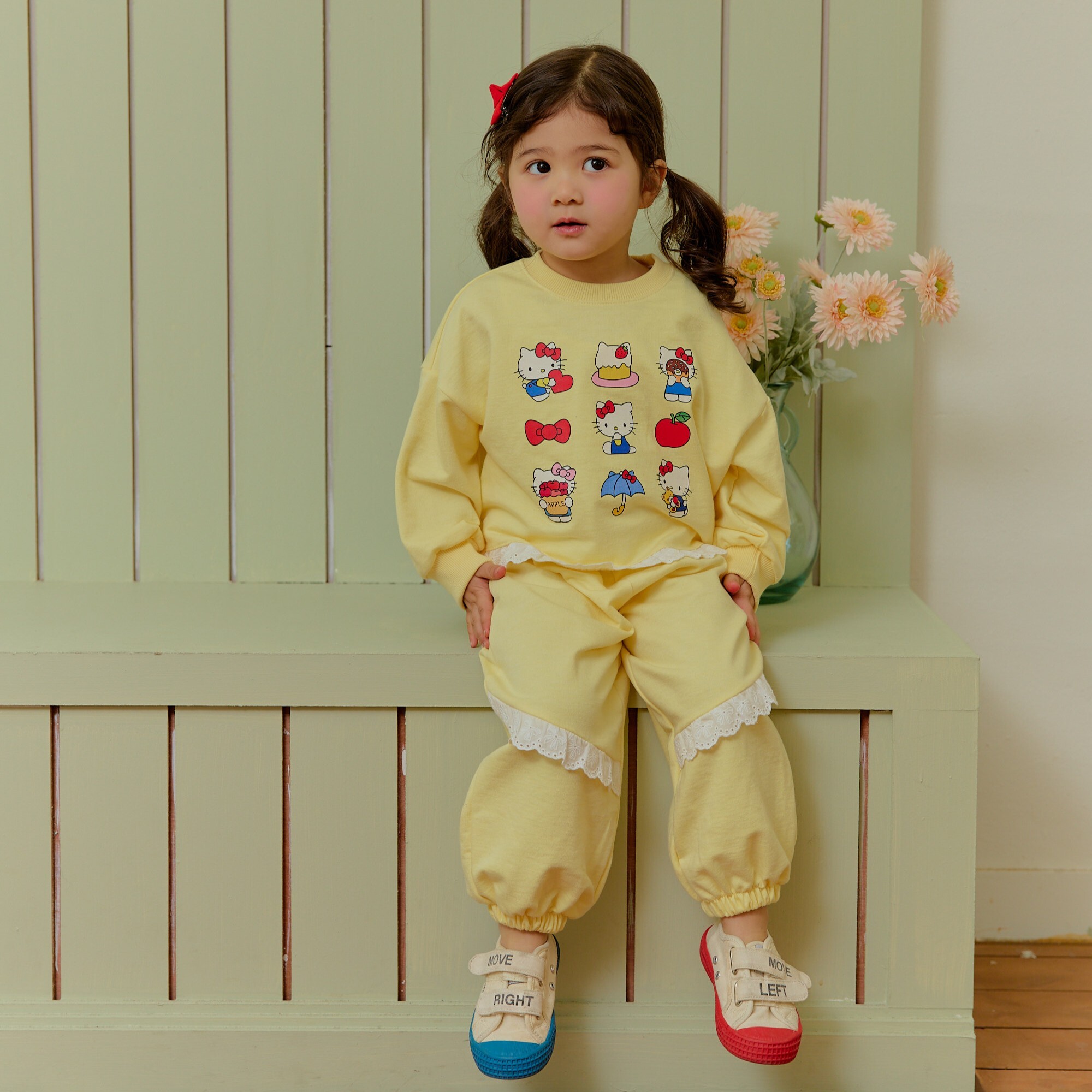 90-130 蘋果KT休閒套裝 3色