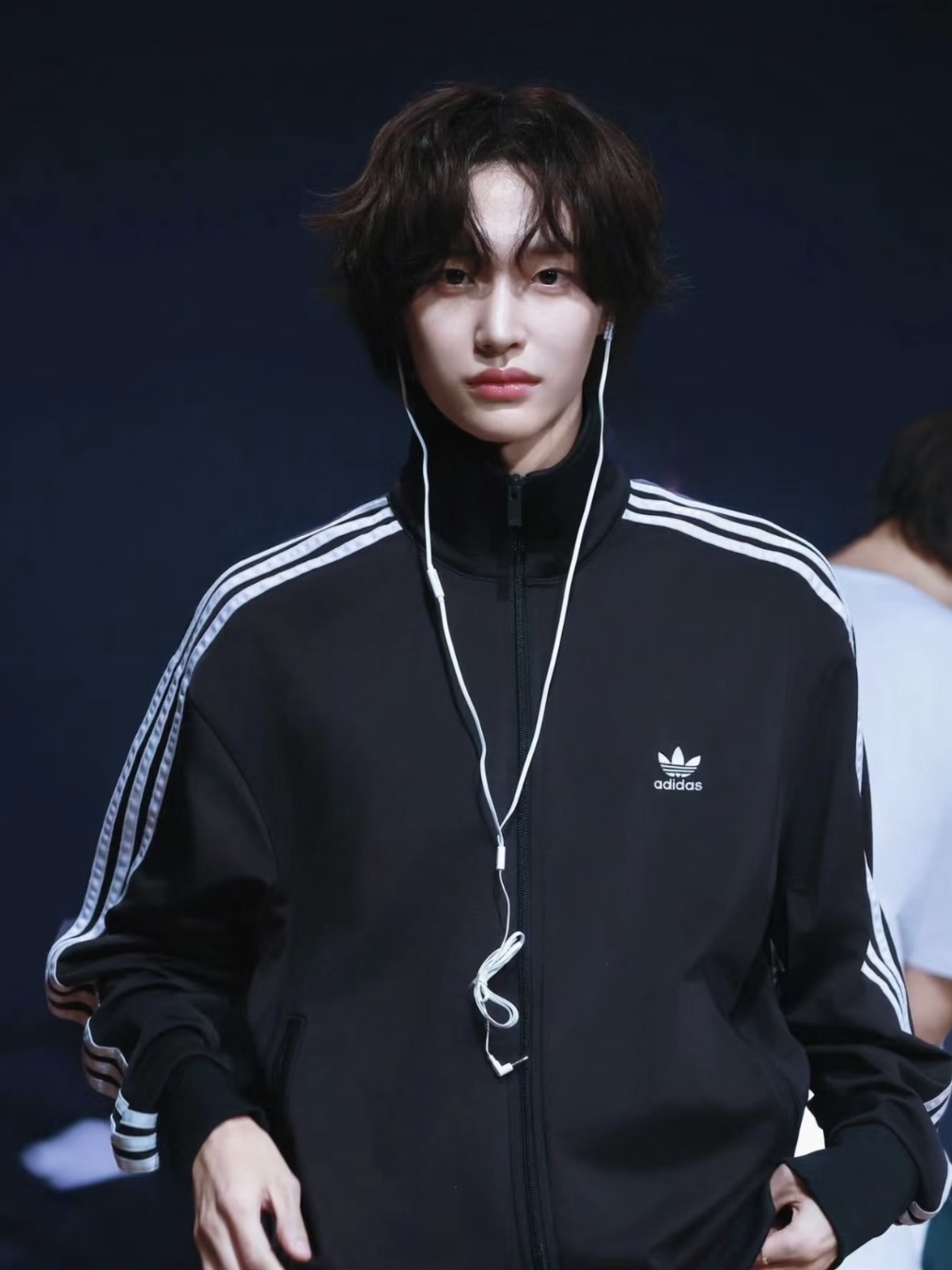 代購-Adidas Originals ADICOLOR CLASSICS FIREBIRD TRACK 條紋立領拉鍊 外套 男款 藍IR9893 / 黑IJ7058