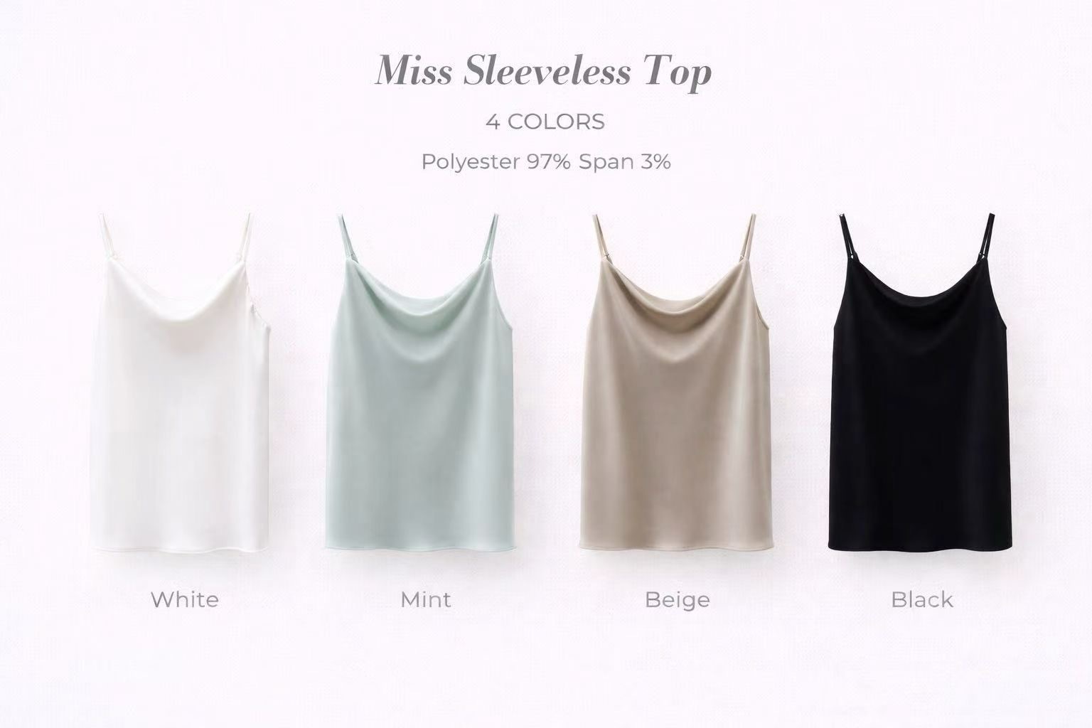 MA2606 Miss Sleeveless Top