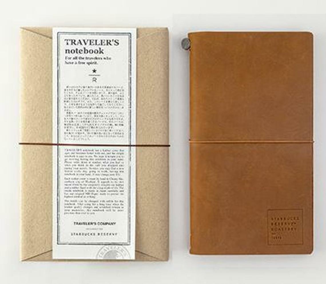 標準版 星巴克限定 皮革本體｜日本 Traveler’s Notebook 旅人筆記本
