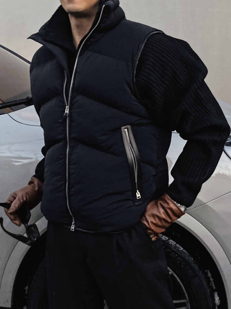 福特3D加厚背心外套