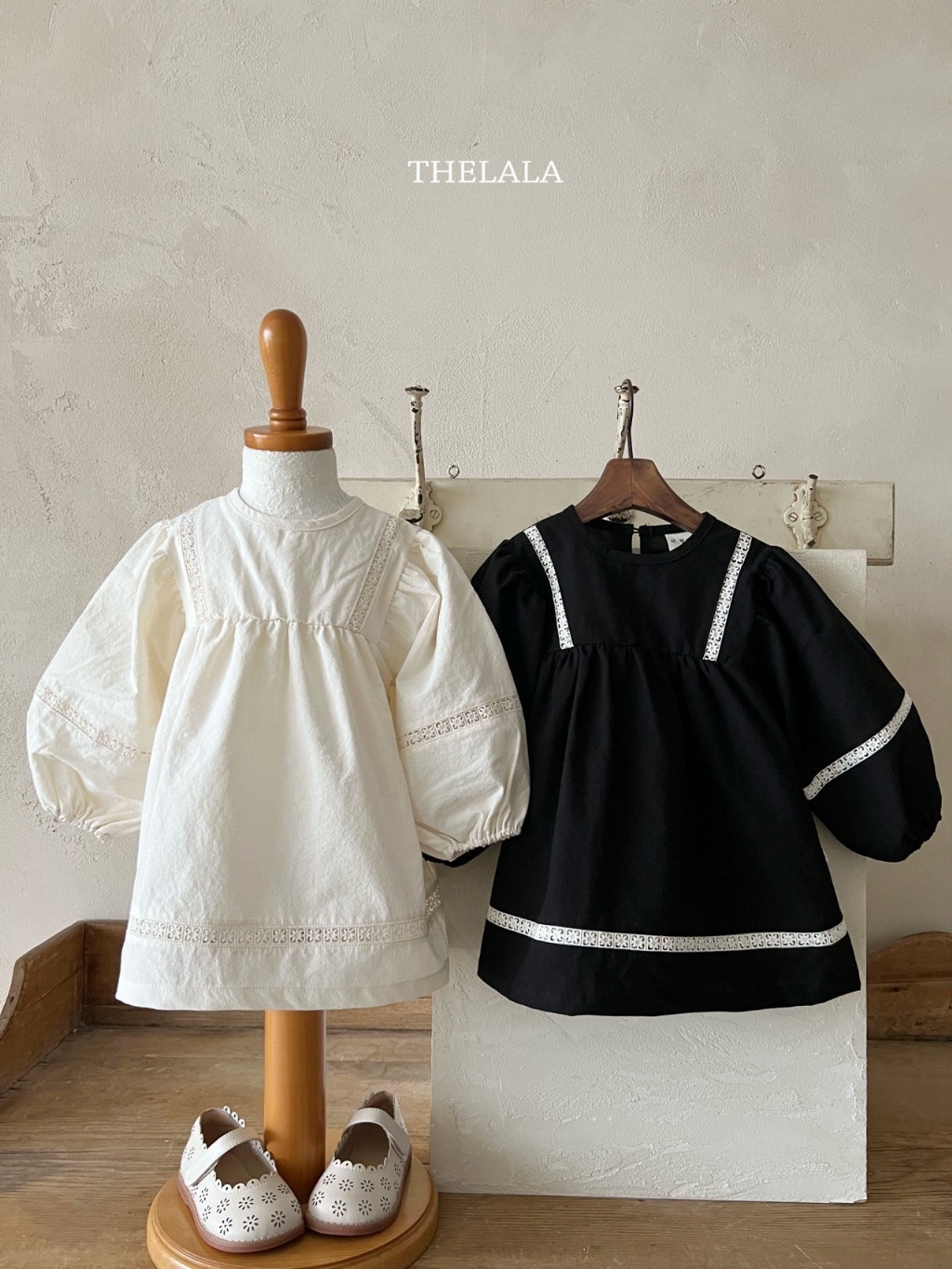 正韓春lalla 精緻小花洋裝