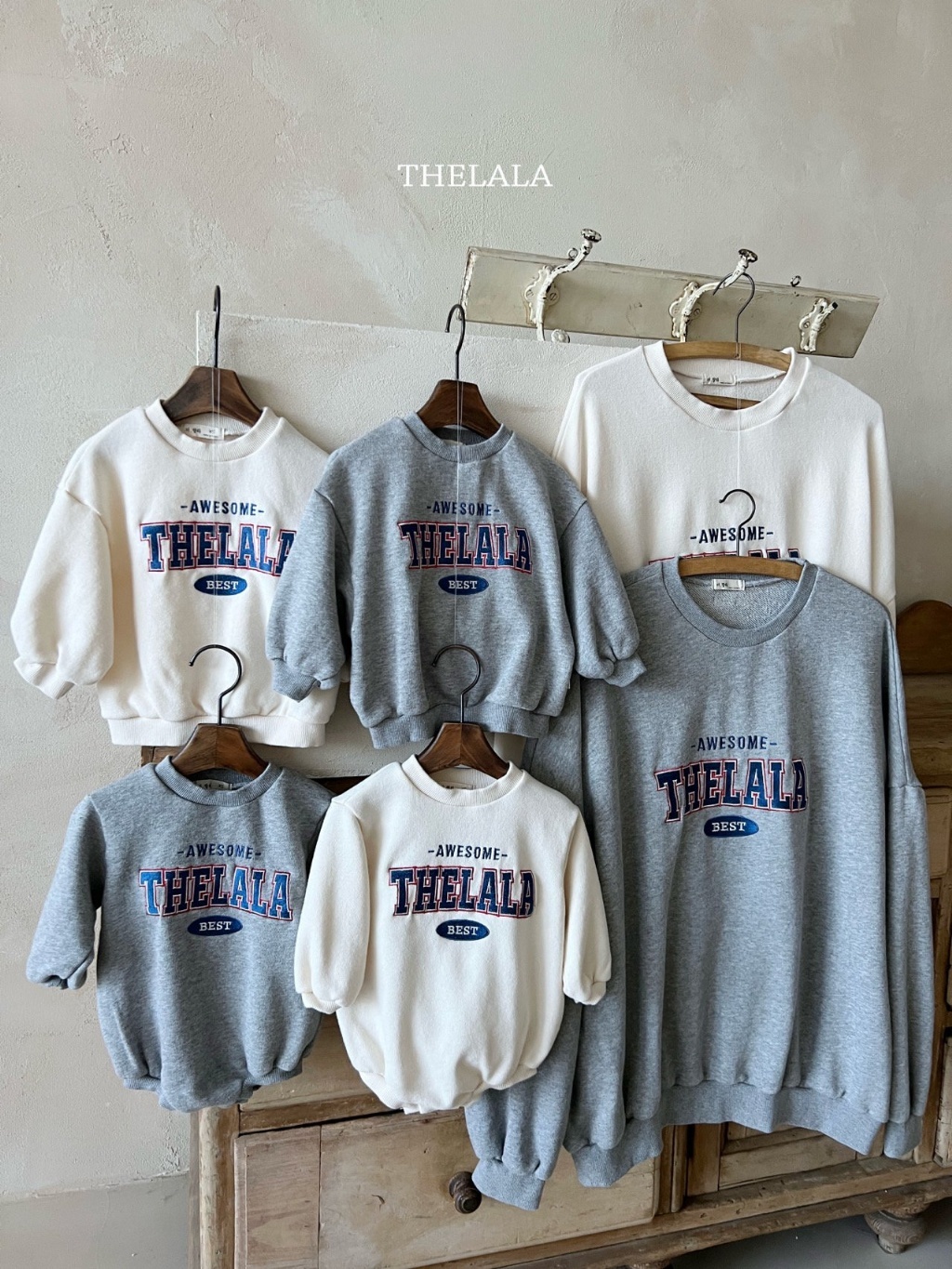 正韓春lalla 嫩嬰運動感字母包屁衣