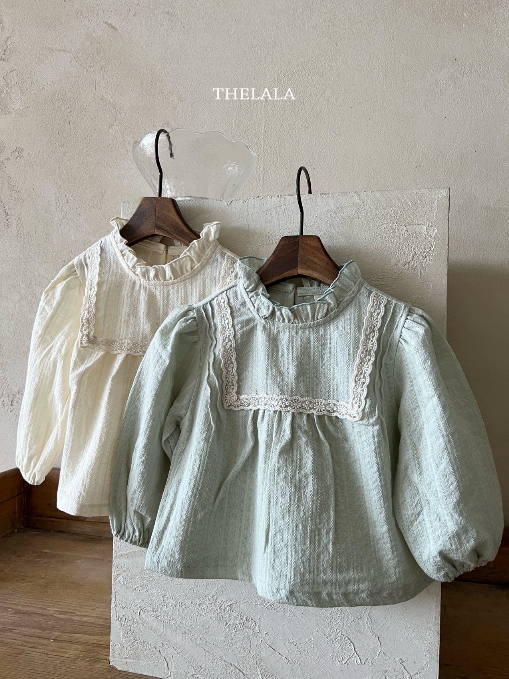 正韓春lalla 小童澎袖古典上衣