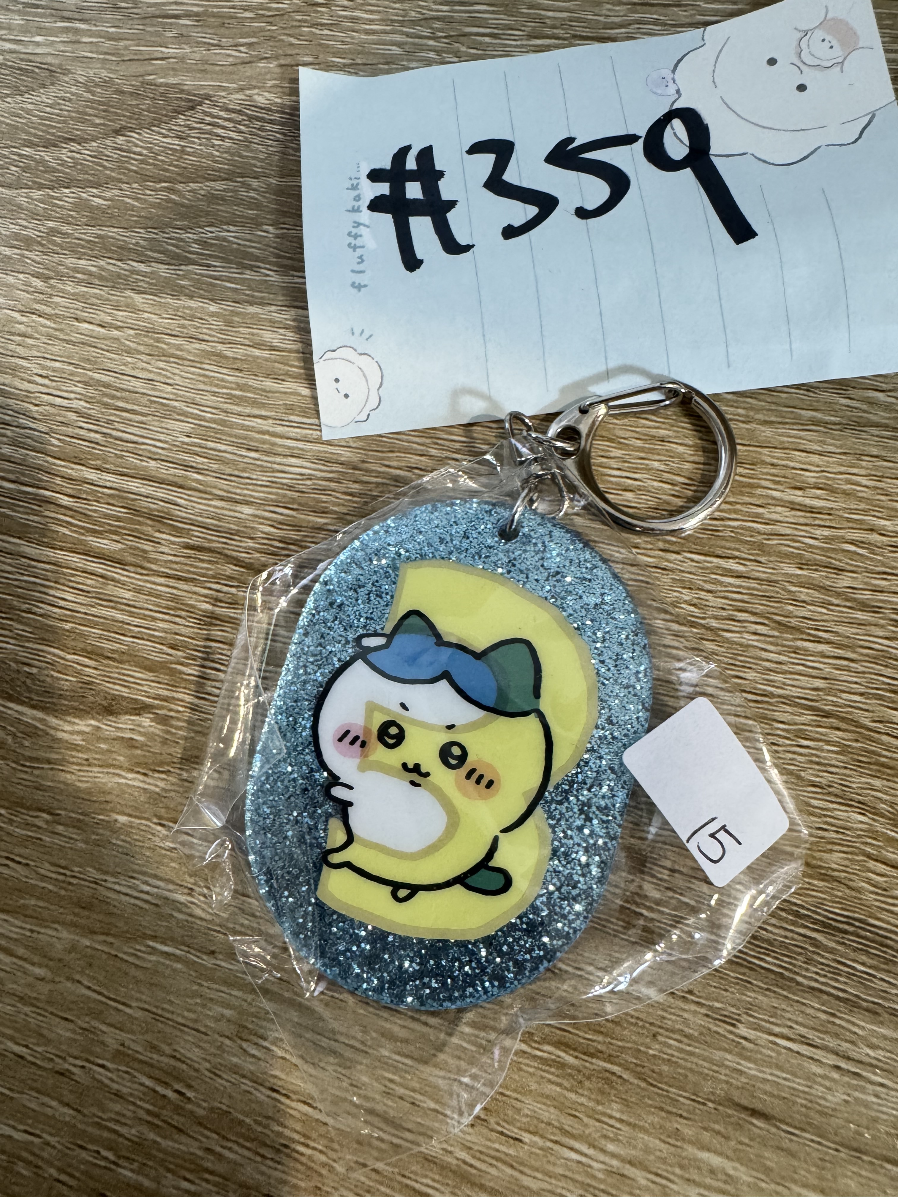 CHIIKAWA 八字貓  掛件#359