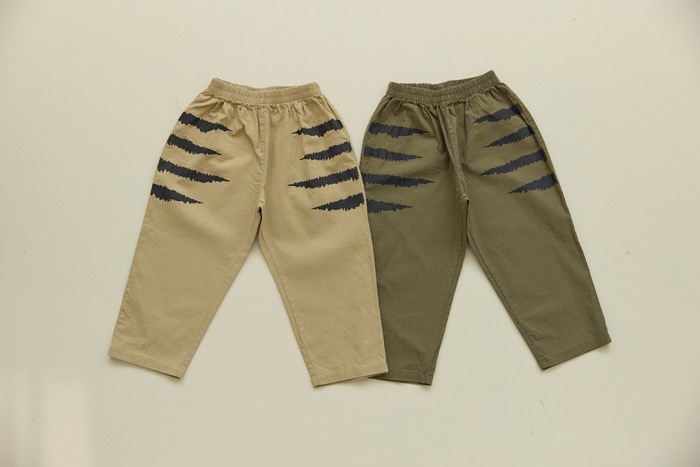 帥氣老虎紋長褲