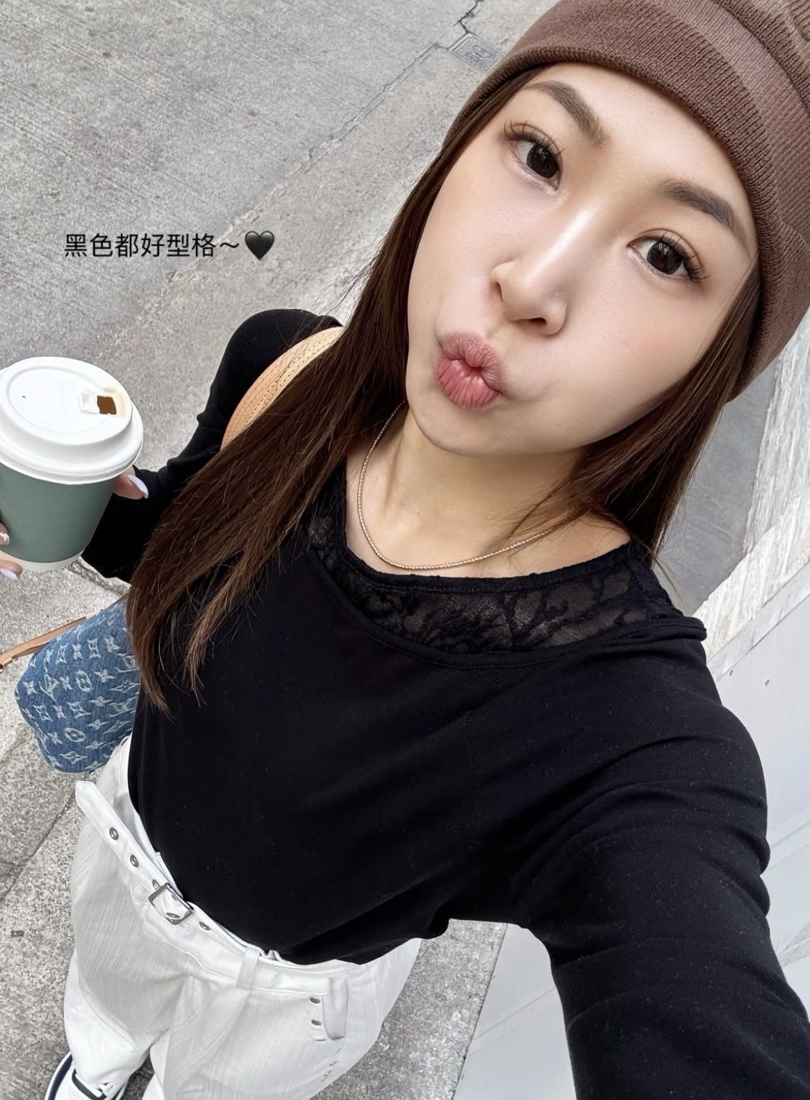 羊毛蕾絲膊＋袖口x羊毛上衣-現貨