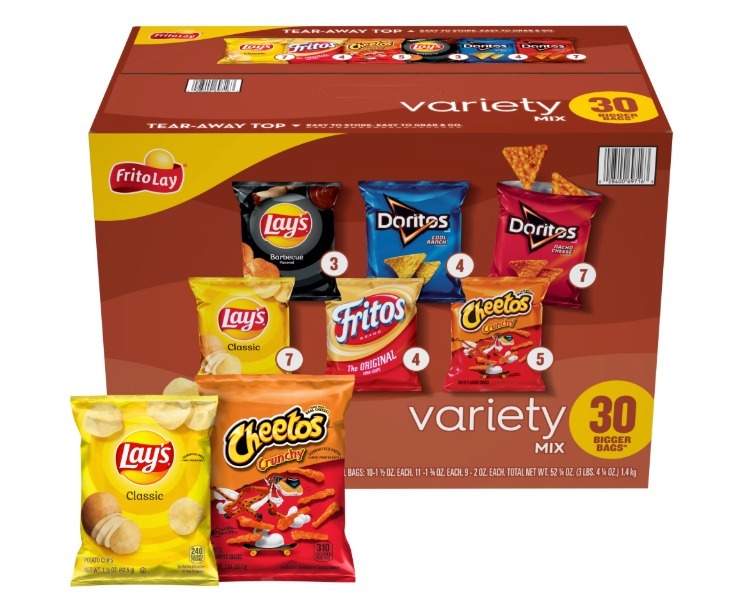 【預購】Frito-Lay H012752 雜錦薯片 (30包)