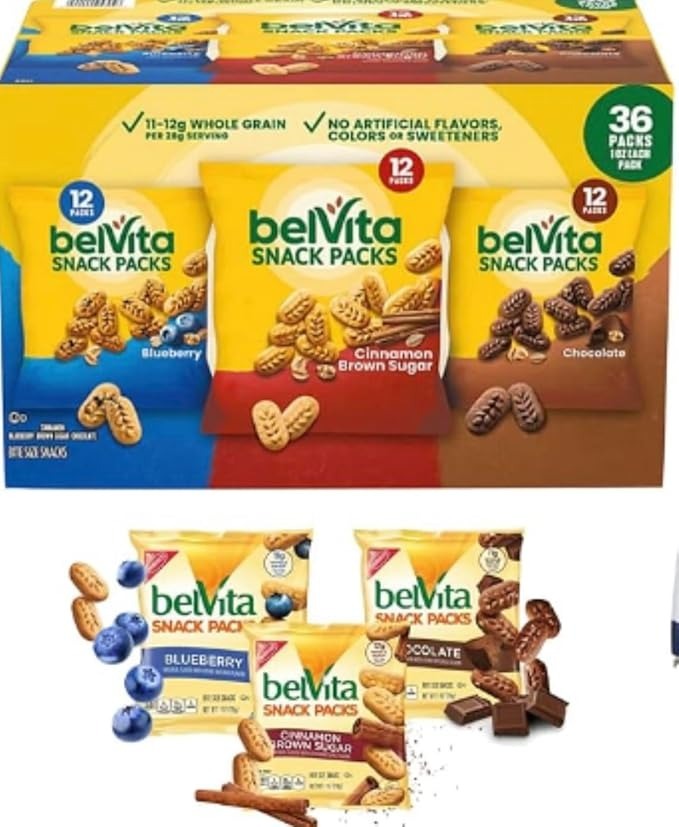 【預購】belVita Bites H012753 什錦口味餅乾 (36包)