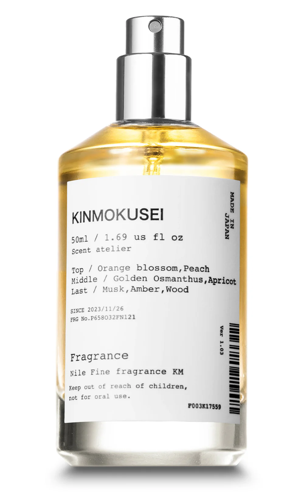 NILE Kinmokusei Ladies Eau de Toilette 桂花果香調女士淡香水 50ml