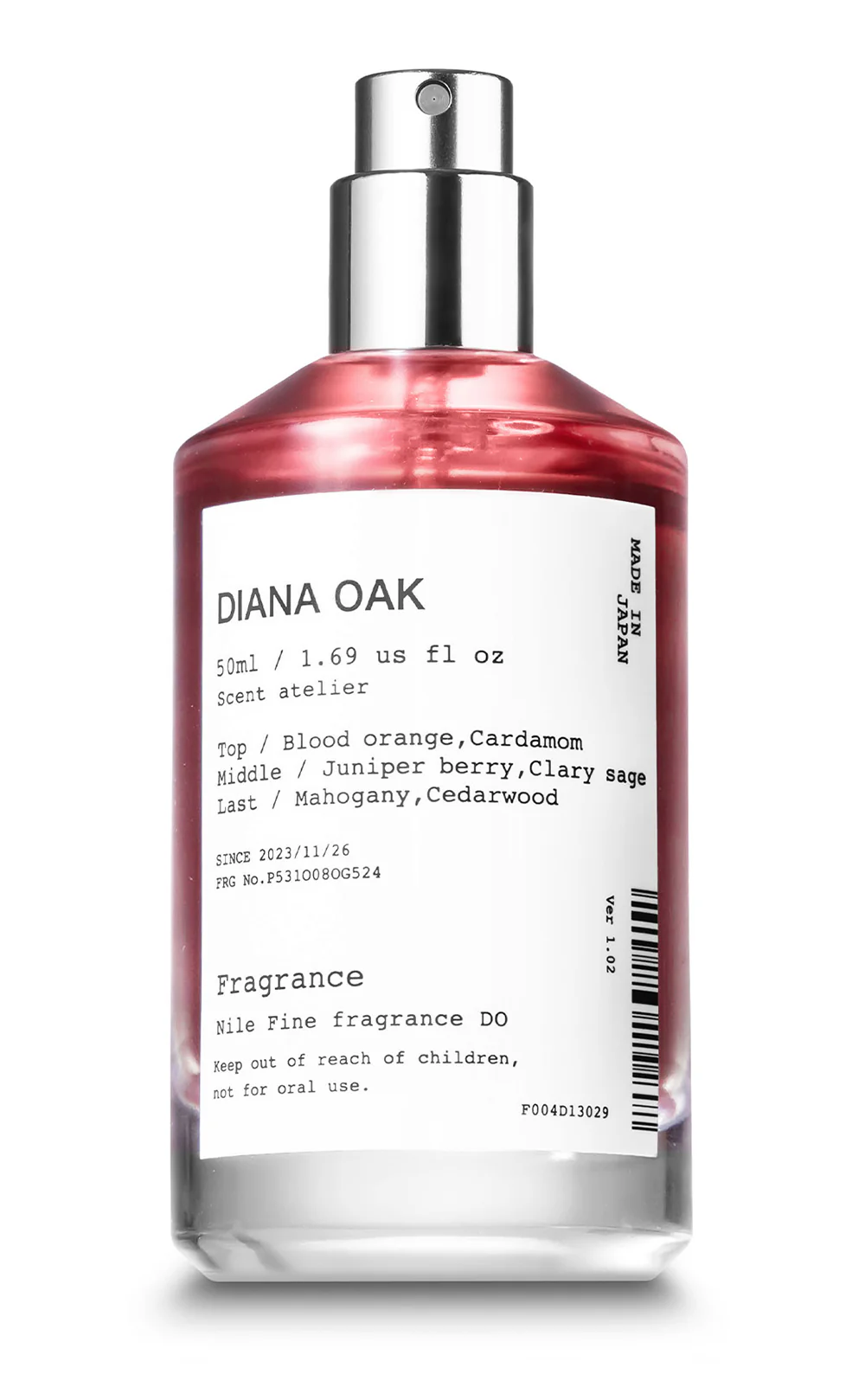 NILE Diana Oak Ladies Eau de Toilette 戴安娜橡木果香淡香水 50ml