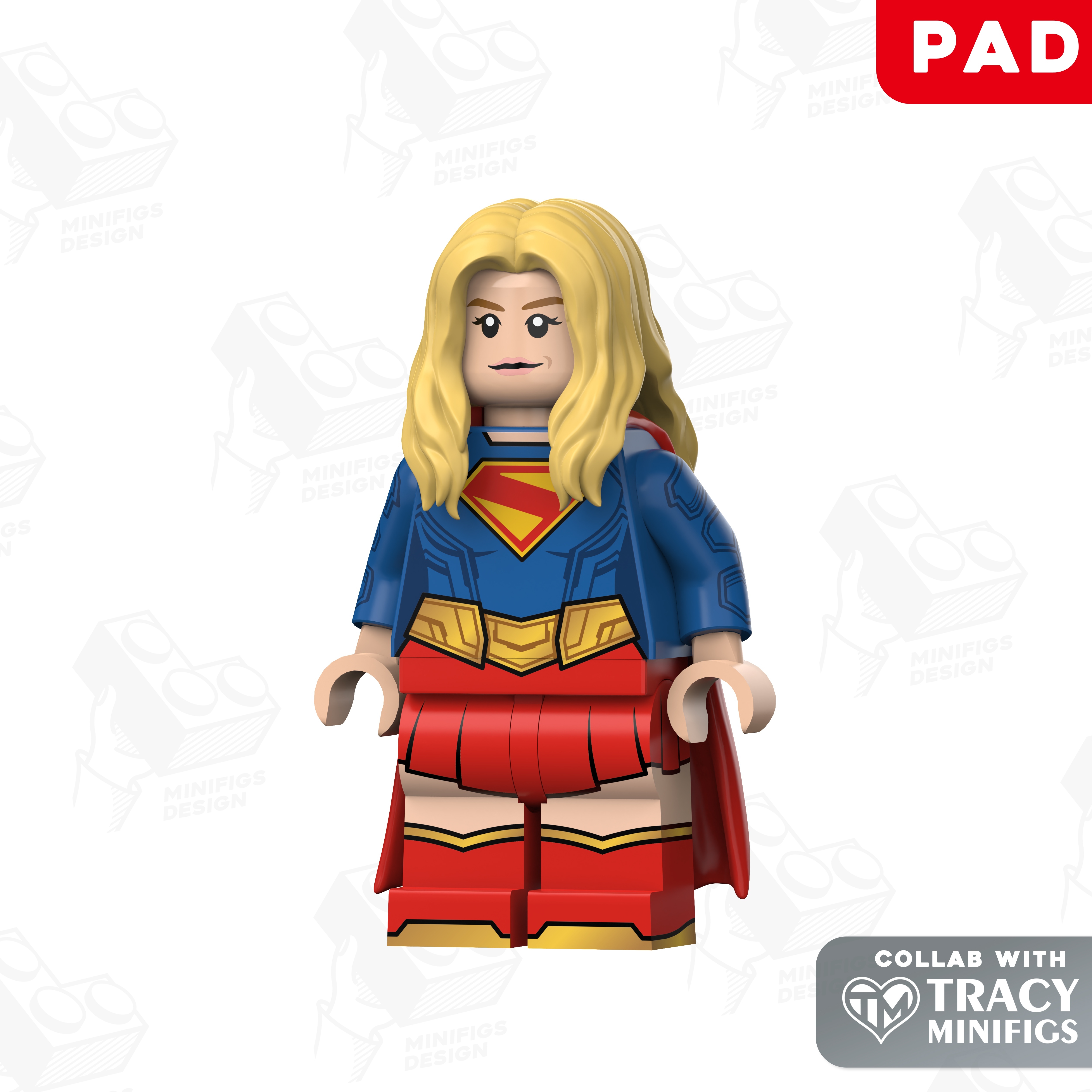 【預訂】【LokLokMoc X Tracyminifigs】超女