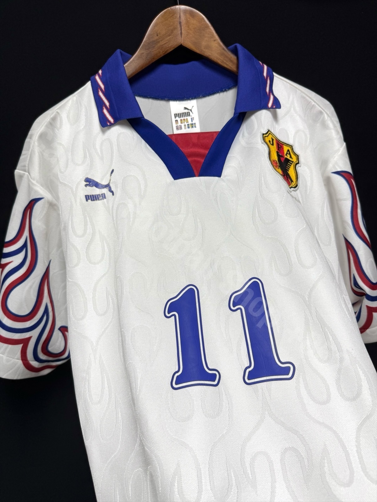 Japan 1996 Puma Away Shirt #11 KAZU