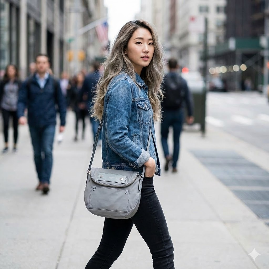 【預購】Marc Jacobs H012759 尼龍迷你斜咩袋