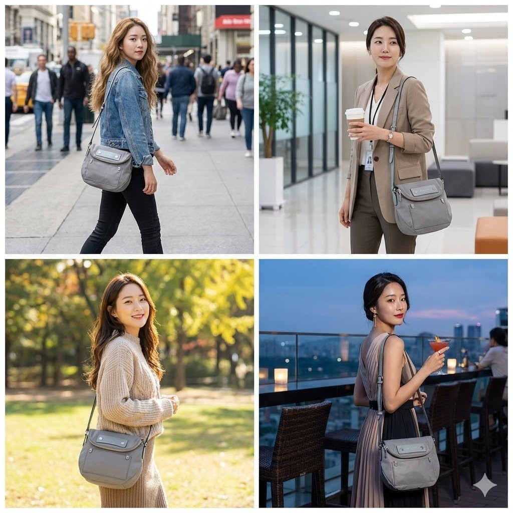 【預購】Marc Jacobs H012759 尼龍迷你斜咩袋