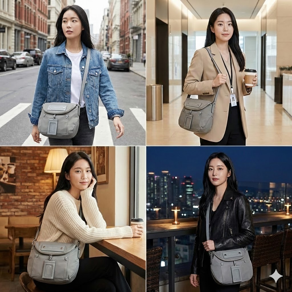 【預購】Marc Jacobs H012760 尼龍斜背包