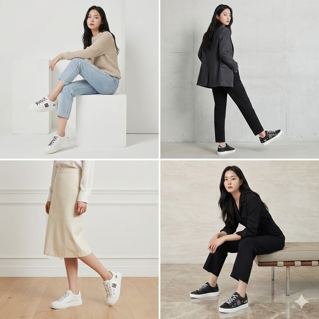 【預購】KARL LAGERFELD PARIS H012761 女裝運動鞋