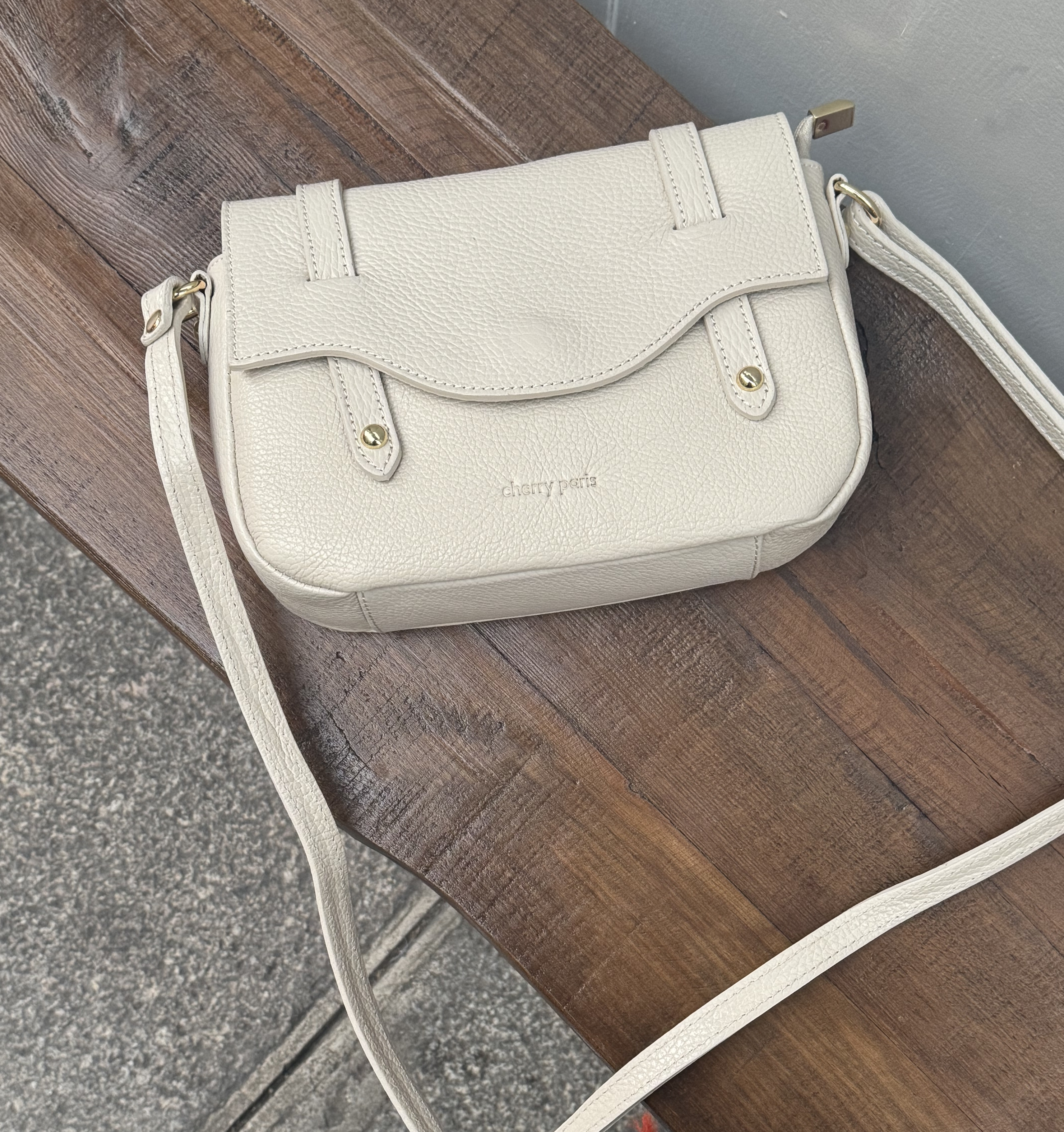 Cherry Paris Leather Calista - 4161 Beige 米白