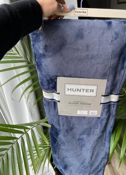 【預購】HUNTER H012767 高品質毛絨毯 (KING)