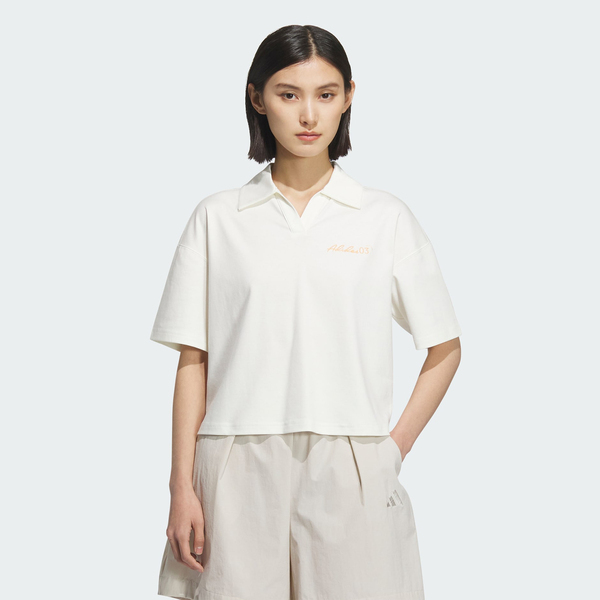 Adidas 愛迪達 Ver Ss Polo JM8789 女 Polo衫 運動上衣 休閒短袖 白 亞版