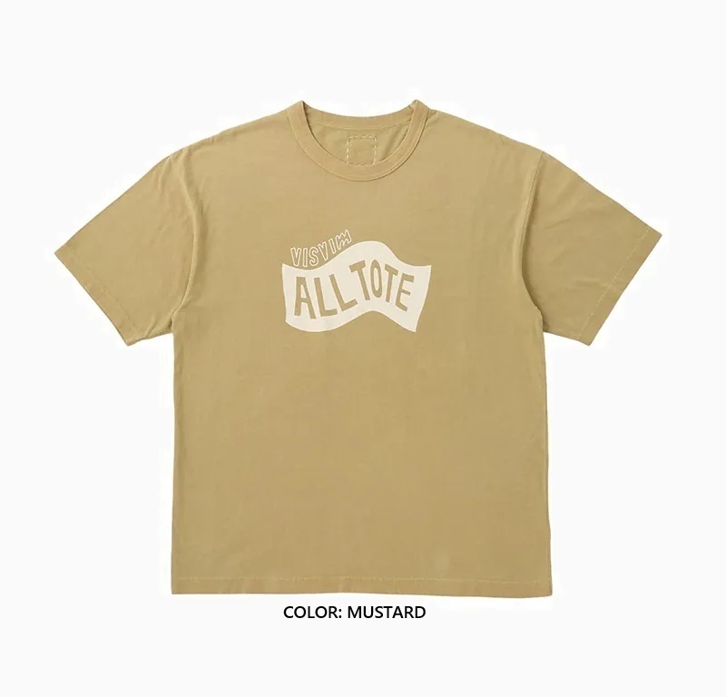 VISVIM JUMBO TEE S/S DMGD (ALL TOTE) - PRE ORDER ITEM (預訂中)