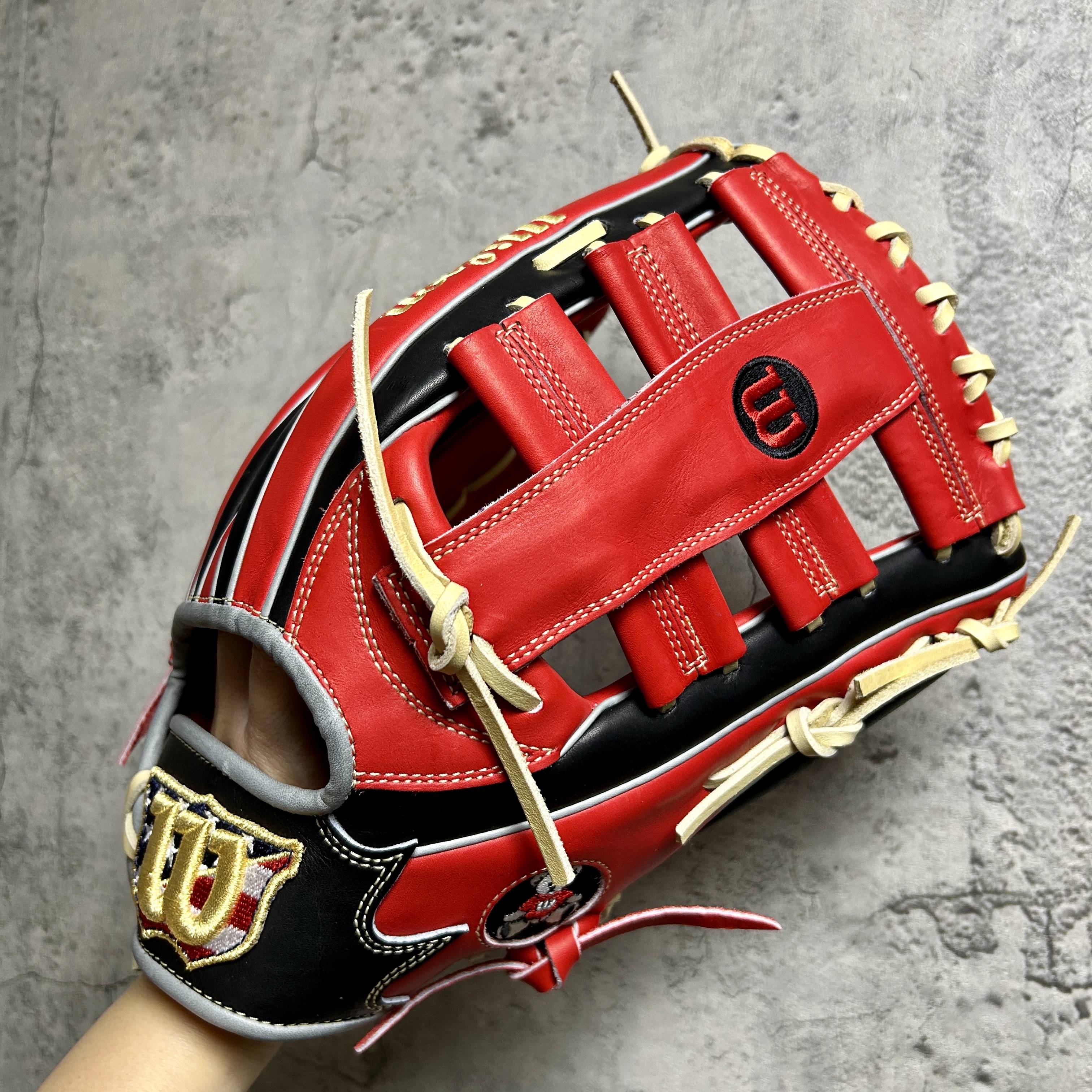 【照片分享】Wilson DUAL 硬式 外野 75型