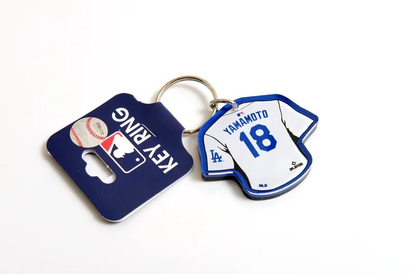 MLB配件 Yoshinobu Yamamoto 洛杉磯道奇 山本由伸 球衣 鑰匙圈 Wincraft 官方授權正品 全新