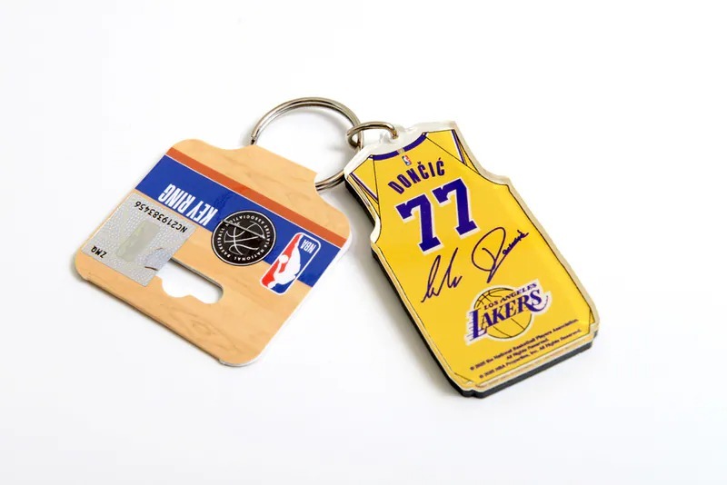 NBA配件 Luka Doncic 洛杉磯湖人黃 球衣 鑰匙圈 Wincraft 官方授權正品 全新