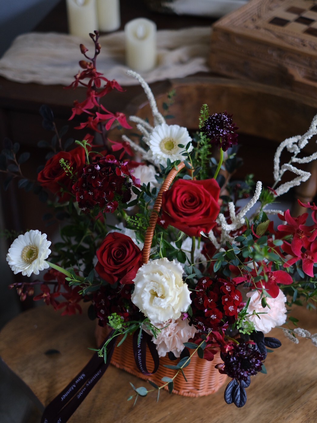 在盧森堡公園野餐｜情人節藤籃花