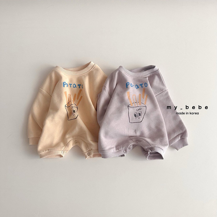 正韓春My bebe 兩色POTOTA連身衣