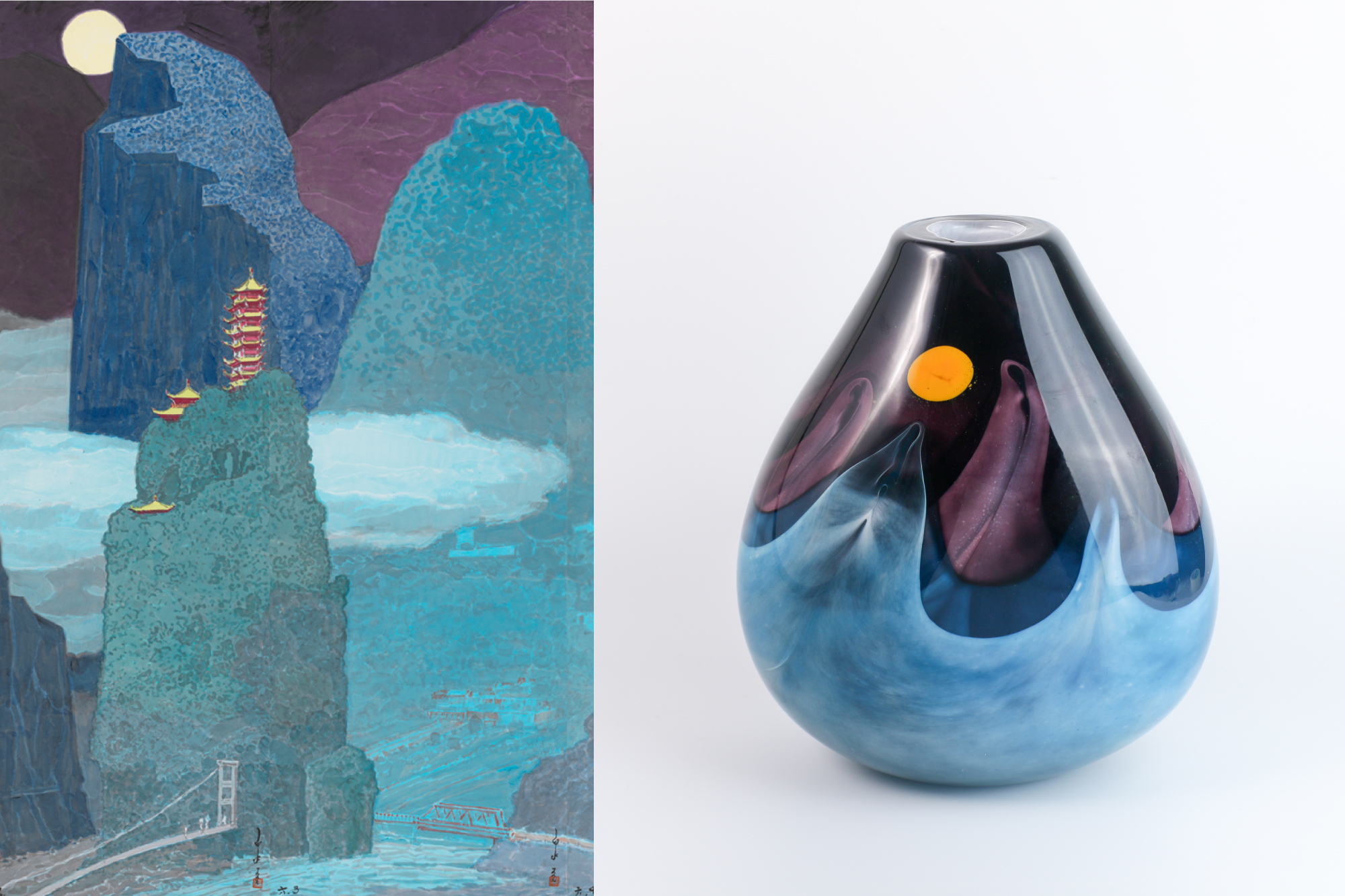 紅琉璃-聯名工藝品-國立歷史博物館-馬白水