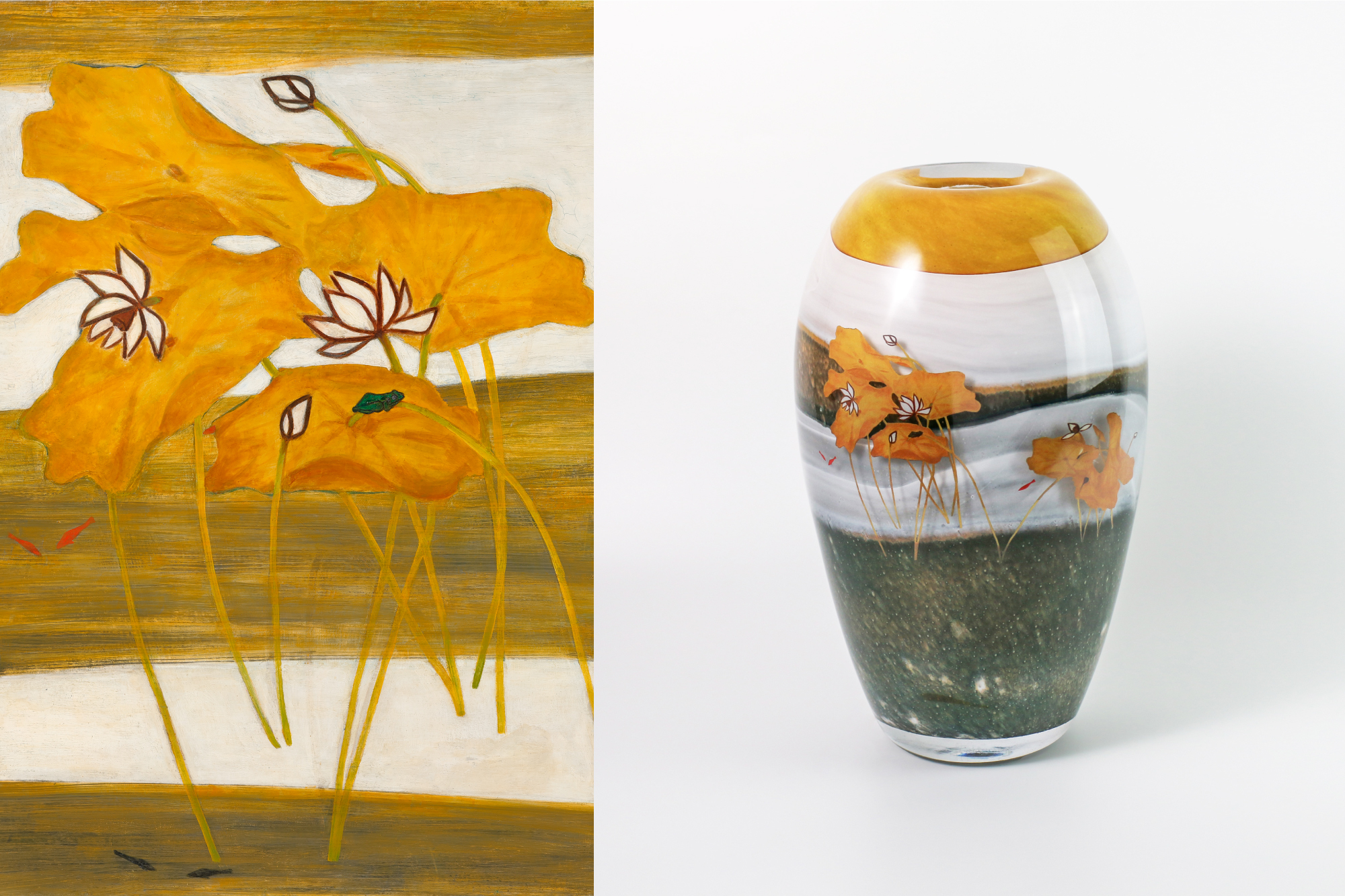 紅琉璃-聯名工藝品-國立歷史博物館-常玉