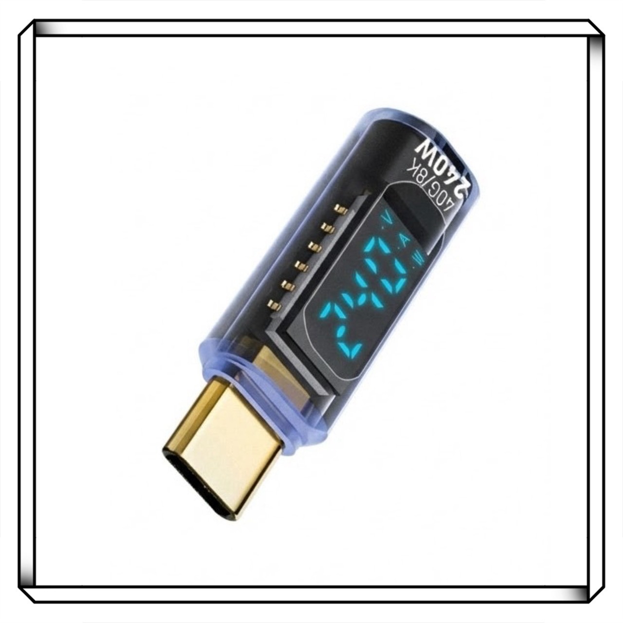 Type-C 電壓電流顯示轉接頭