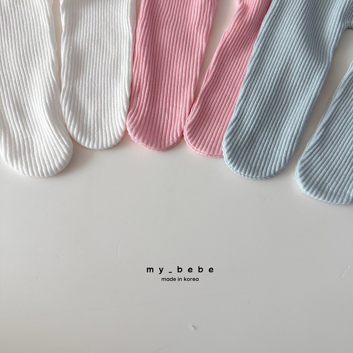正韓春My bebe 三色軟糖色包腳褲