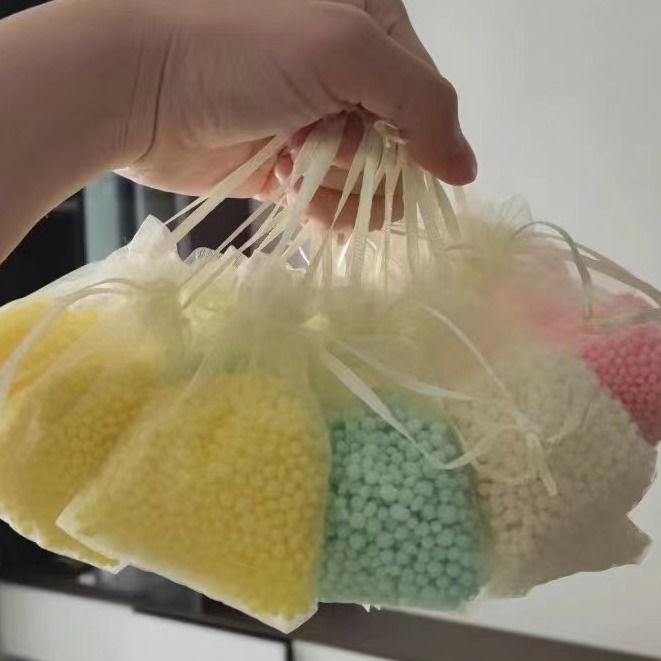 预购 透明纱网袋留香珠香囊空袋透气茉莉花花瓣香袋摆摊干花桂花香包袋 1套30个