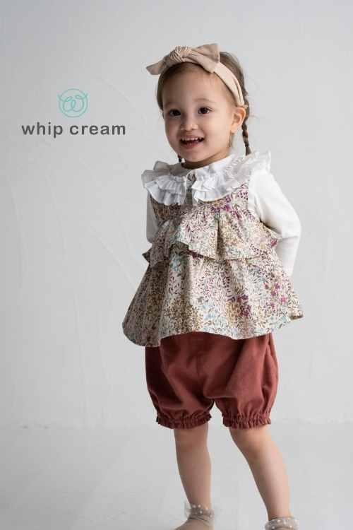 【日本 whip cream】小花柄寶寶套裝