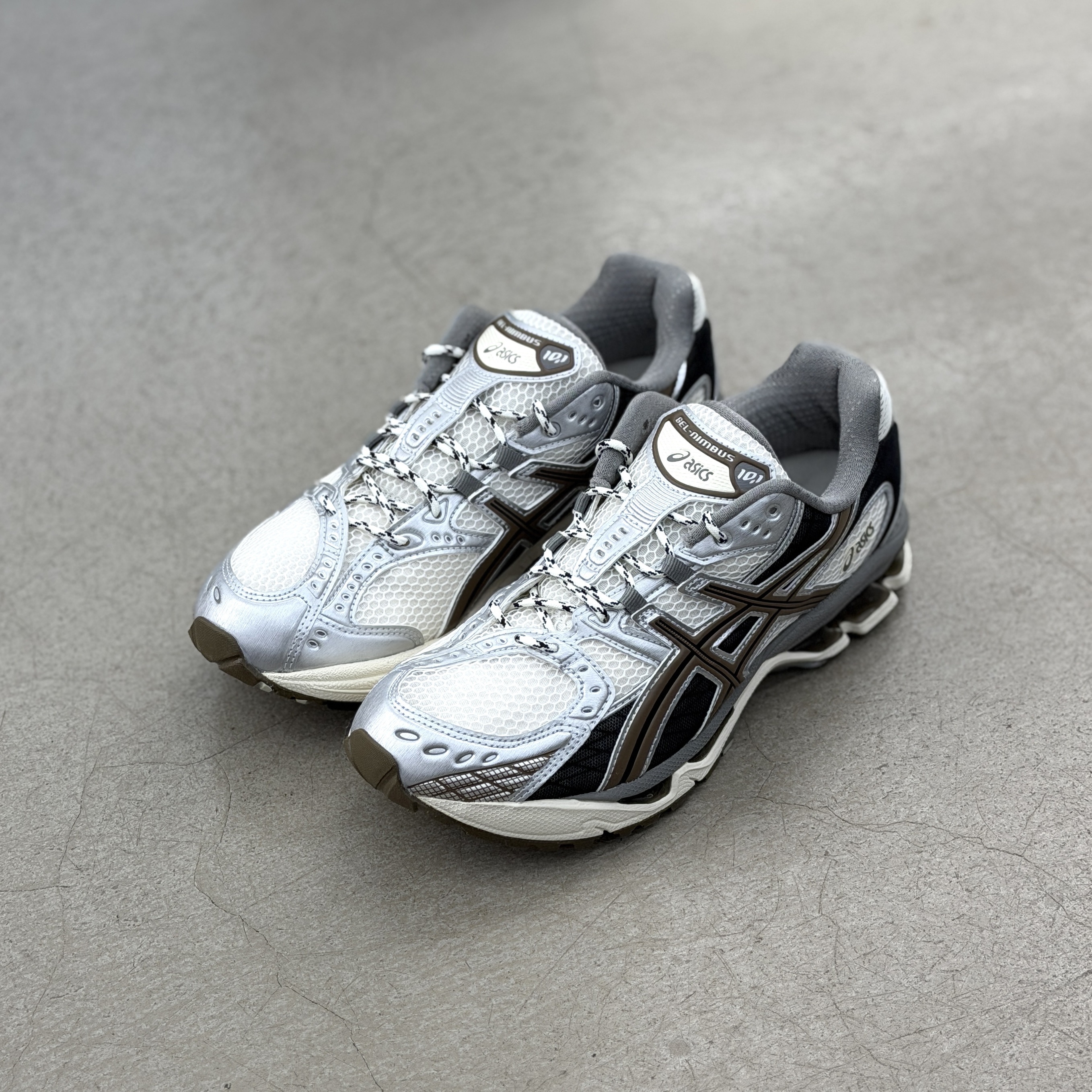 Asics Gel-nimbus 10.1 Cream Silver l 1203A543-107