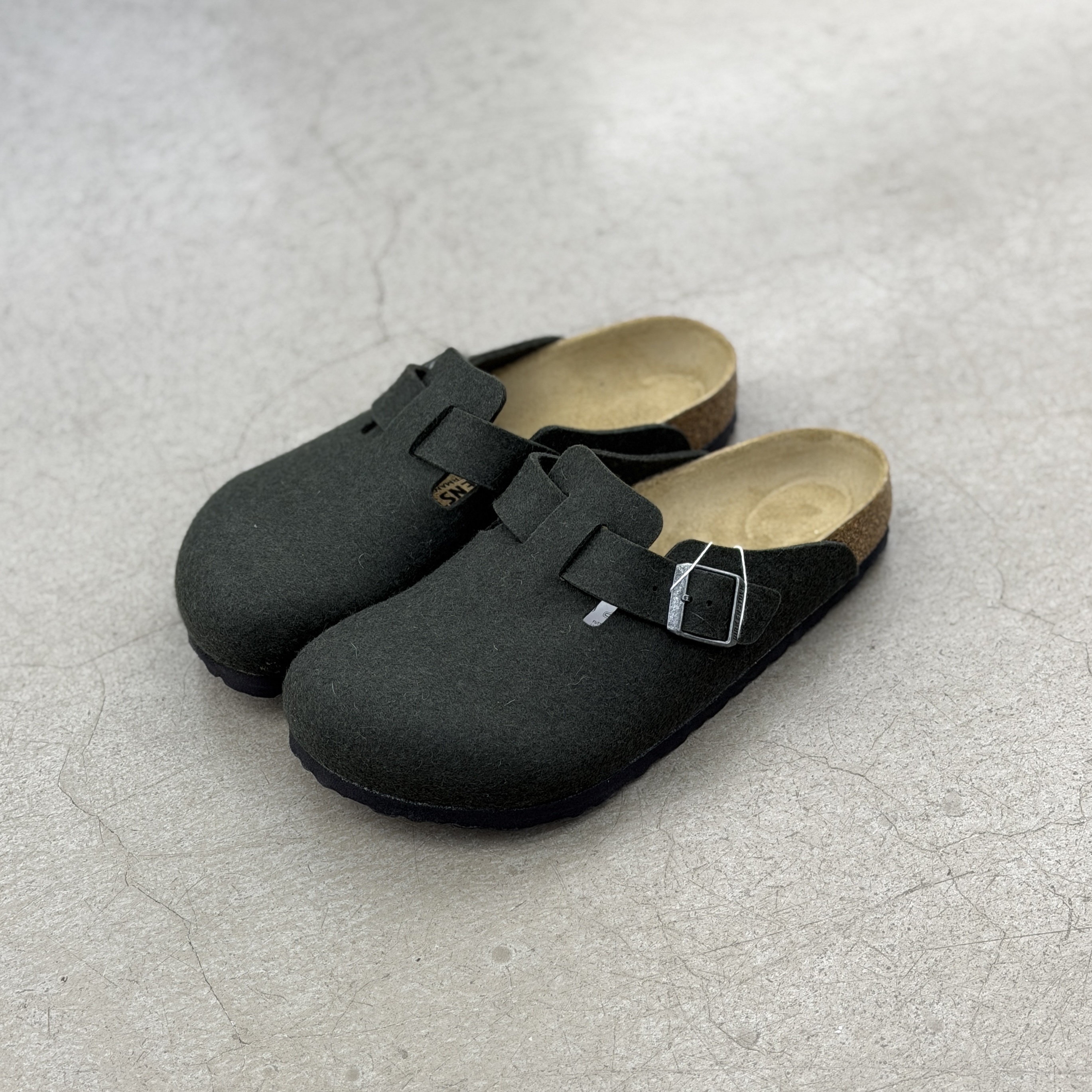Birkenstock Boston Wool Felt - Thyme | 1030814