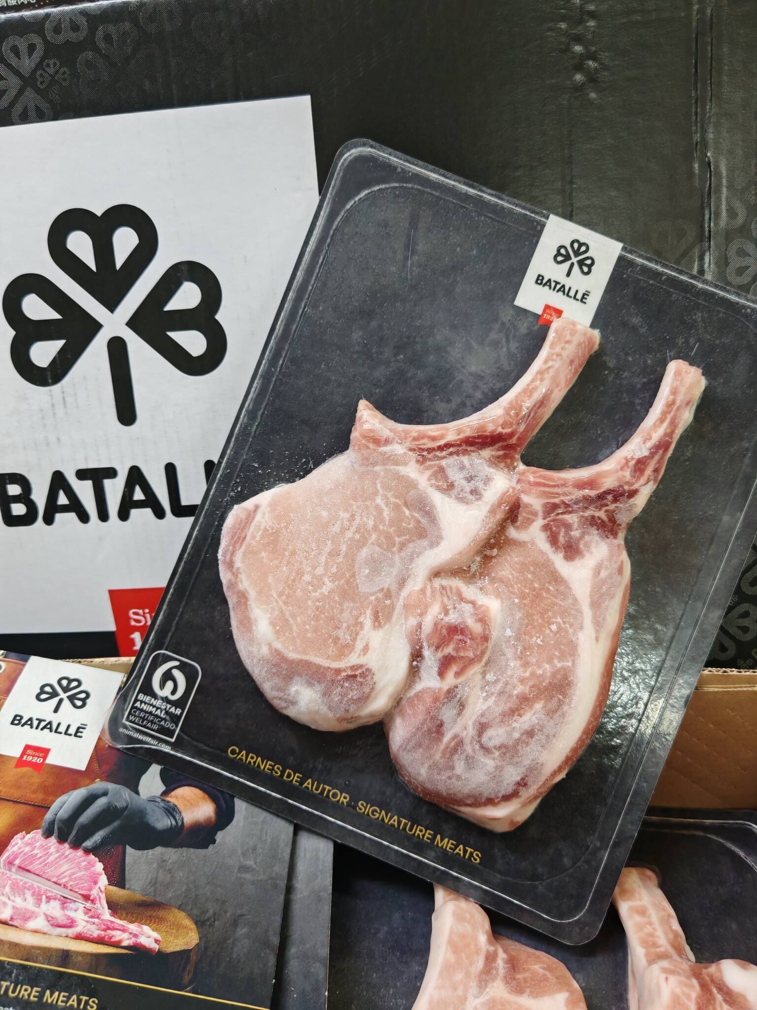 西班牙Batalle黑豚法式豬鞍扒（2件裝）